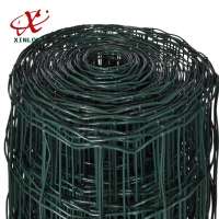 Hot dip galvanized corrosion resistant euro wire mesh fence netting