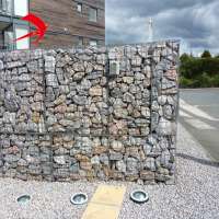 Gabion basket retaining wall 2*1*1m 0.5*0.5m gabion box