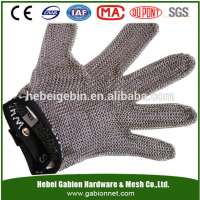 High Quality Stainless Steel Wire Mesh Cut Resistant Gloves