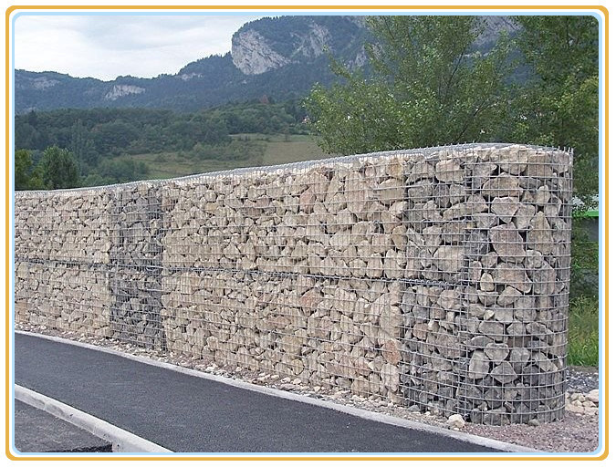 Hesco Mesh/ Hesco Barrier Gabion/ Hesco Bastion Wall (Factory&ISO9001)